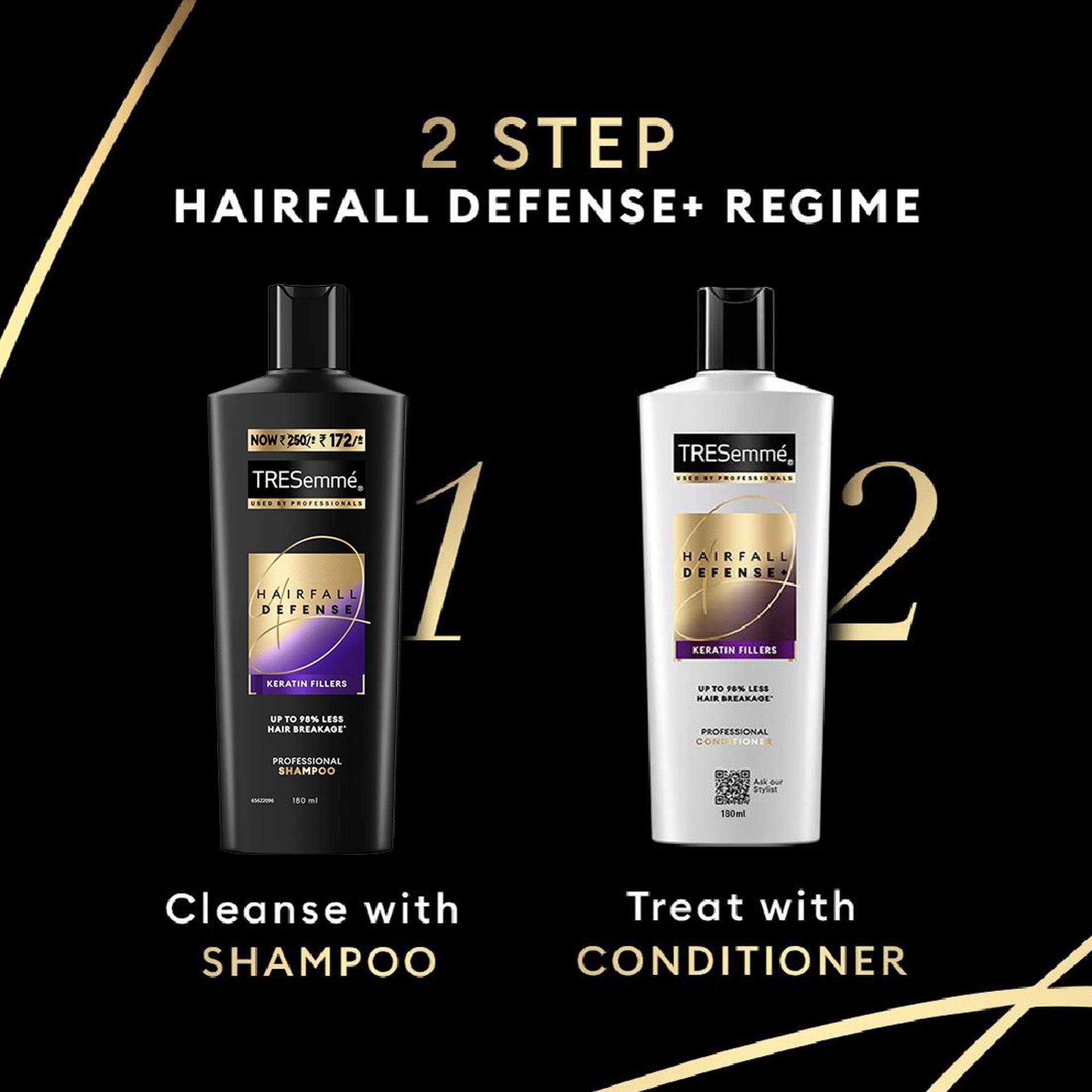 Tresemme Hair Fall Defense Shampoo 180 ml - Image 10
